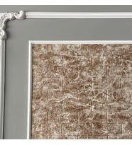 Salon Antre Kaplama Kendinden Yapışkanl Bej Tuğla Duvar Kağıdı Paneli NW125-70X35cm (Karışık)