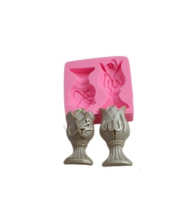 Allah Muhammed Lafsı Silikon Kalıp 8.5X3.5 CM