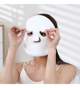 Yeniden Kullanılabilir Yüz Bakım Sıcak Soğuk Havlu Yüz Yogası Spa Maske