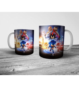 Pixxa Sonic 3 Temalı Kupa Bardak Model 4