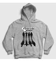 Presmono Unisex Gri Gang Film Otomatik Portakal A Clockwork Orange Kapüşonlu Sweatshirt 242562tt (Gri)