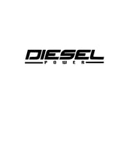 Diesel Power Araba, Motorsiklet, AraçEtiket Cam Sticker 19CM siyah