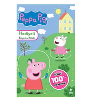 Peppa Pig 100 Çıkartma Hediyeli Boyama Kitabı