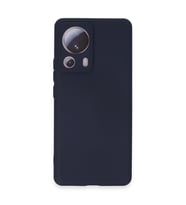 Xiaomi Mi 13 Lite Kılıf Nano İçi Kadife Silikon - Lacivert