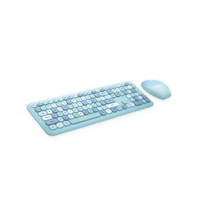 Mofii No666 Mavi Klavye Mouse Set TG-V 11015