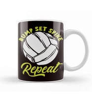 Bump Spike Set Volleyball Team Setter Ball Sports Training Kupa Bardak Porselen