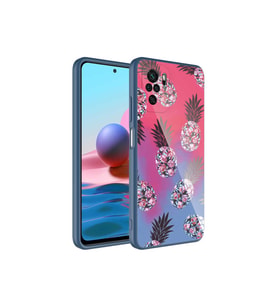 Xiaomi Poco M5S Uyumlu Kılıf Kamera Korumalı Desenli Sert Silikon Zore Epoksi Kapak