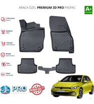 GOLF 8 MANUEL ARACA ÖZEL 3D PASPAS 2024 2025 2026 2027