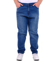 Mode XL Büyük Beden Erkek Klasik Kot Pantolon MARK 21920d Açık Mavi