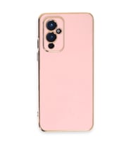 One Plus 9 Kılıf Volet Silikon - Pembe