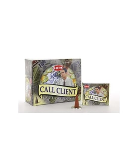 Kişiye Özel Call Clients Aromalı Konik Tütsü