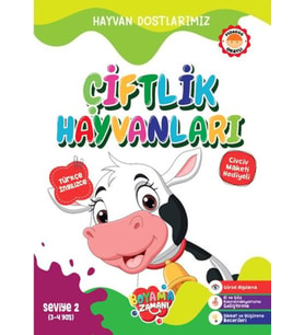 Hayvan Dostlarımız - Çiftlik Hayvanları Seviye 2 (3-4 Yaş)