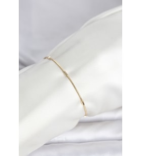 CM 14K Gold Renk Barlı Yılan Zincir Model Kadın Bileklik 5886 - EEEEEE7698-4904
