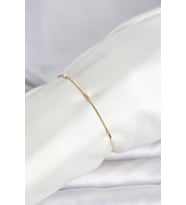 CM 14K Gold Renk Barlı Yılan Zincir Model Kadın Bileklik 5886 - EEEEEE7698-4904
