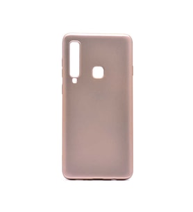 Samsung Galaxy A9 2018 Uyumlu Kılıf Zore Premier Silikon Kapak (Gold)