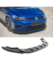 Vw Golf 7.5 R Tampon Ön Lip Parlak Siyah Plastik Ön Ek Karlık 2017 2018 2019 2020 2021 karlık+bodykit+ek