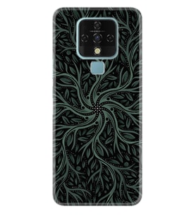 Tecno Camon 16 18P Pova Pova 3 Pova Neo Kılıf Desemli Silikon Sarmaşıklar 1675