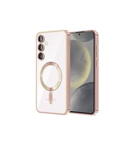 Samsung Galaxy S24 Kılıf Kross Magneticsafe Kapak - Rose