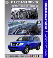 NİSSAN PATHFİNDER (2005-2014) Torpido Örtüsü Panel Koruma Araca Özel UV Koruma Kaymaz Kolay Montaj