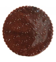 Organze taşlı 24 cm kahve pk:100-