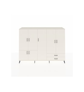 Hyperion Dolap 12 Raflı 2 Çekmeceli 7 Kapaklı 220x44x163 Aytaşı-Aytaşı