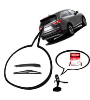 Kia Sorento Arka Silecek Kolu ve Süpürgesi 2010-2015