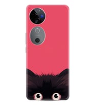 Vivo V40 5G Kılıf Boutique Baskılı Resimli Kedicik Pcode -022