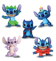 Stitch 5'li Figür Seti (Çok Renkli)