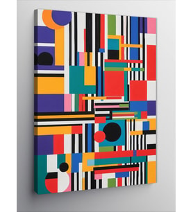 Kanvas Tablo Modern Soyut Desenler