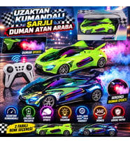 9016 UZAKTAN KUMANDALI ŞARJLI DUMAN ATAN ARABA