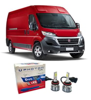 Fiat Ducato Led Xenon Uzun Far Ampulü H7 Duo Yeni Seri Beyaz 2014+