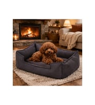 Yumuşak ve konforlu 60x45 Toy Poodle yatak, rahat uyku sağlar