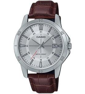 CASIO MTP-V004L-7CUDF KAHVERENGİ DERİ KORDON ERKEK KOL SAATİ