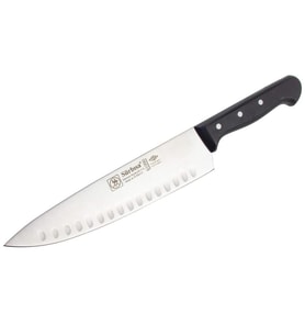 Sürbisa 61090 Oluklu Şef Bıçağı 22 Cm  (Siyah)