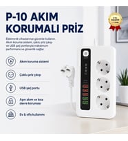 P10 Akıllı Priz  Uzaktan Kontrol, Zamanlama Enerji Takibiyle Akıllı Ev Konforu