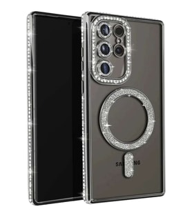 Galaxy S23 Ultra Joke Simli Magneticsafe Kılıf - Siyah