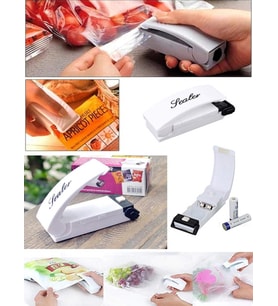 Poşet Kapatıcı Isıtıcı Sealer Kapatma Makinesi Pilli Poşet Ağzı Kapatma Mühürleme Makinası