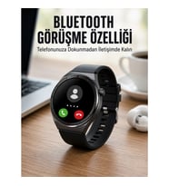 Mey İthalat® Akıllı Saat Nabız Sensörlü Bildirim Görebilen Spor Modları GPS Takibi Yeni Nesil