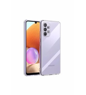 Samsung Galaxy A53 ile Uyumlu Kamera Korumalı Şeffaf Tıpalı Silikon Kılıf