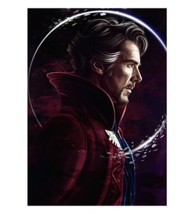 Doktor Strange Ahşap Poster Dekoratif