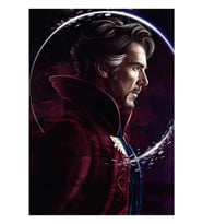 Doktor Strange Ahşap Poster Dekoratif