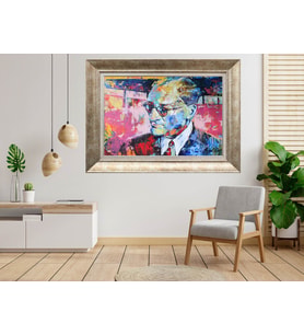 Gümüş Çerçeveli Tablo nb1501