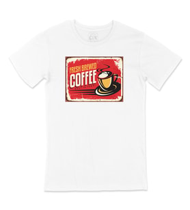 Fresh Brewed Coffee Tişört