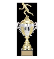 ODAK KUPA - Figürlü Kupalar - Atletizm Kadın Figürlü Kupalar FG-087 B - 46 cm