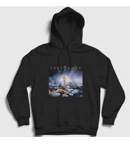 Presmono Unisex Beyaz Beyond The Veil Tristania Kapüşonlu Sweatshirt 446003tt (Siyah)