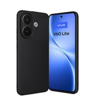 Vivo V60 Lite Auto Focus Karbon Kapak - Siyah