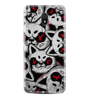 Xiaomi Redmi 8A 8 Pro 9C 9T 10C 11T Pro Kılıf Desenli Silikon Kızgın Kediler 1781