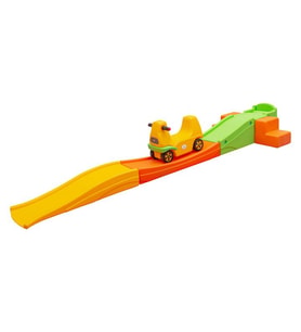 King Kids Roller Coaster Sarı Arabalı