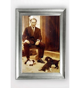 Gümüş Çerçeveli Atatürk Tablo cv1398