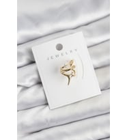 Gold Renk Pirinç Diken Model Kıkırdak Earcuff Küpe